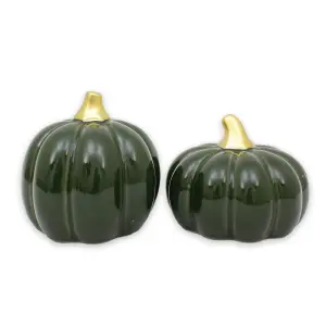 Gresskar – Grønn Fenja – 2-pakning – Ø10 x 9 cm, Ø10,5 x 8 cm - www.frokenfraken.se