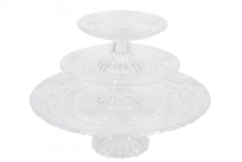 Tårtfat på fot - Nostalgi - 14,8 x 7,7 cm - www.frokenfraken.se