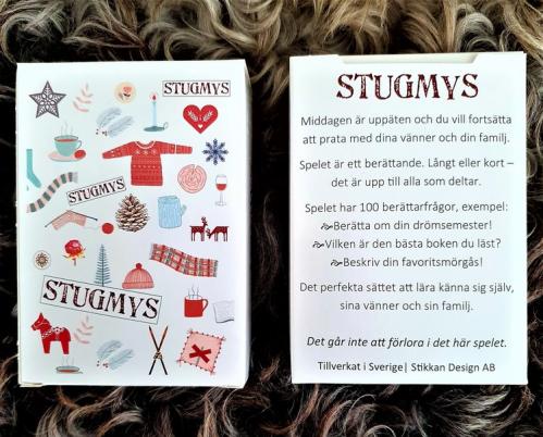 Kortspill - Stugmys - Spørrespill der ingen taper - www.frokenfraken.se