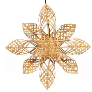 Adventsstjerne - Anna Star - Rattan/Natur - Ø45,5 cm - www.frokenfraken.se
