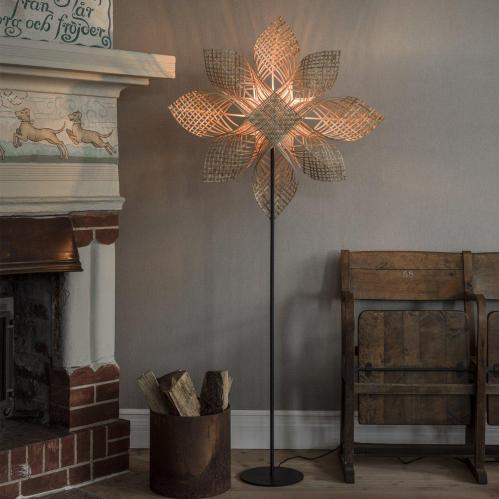 Adventsstjerne - Anna Star - Rattan/Natur - Ø82 cm - www.frokenfraken.se