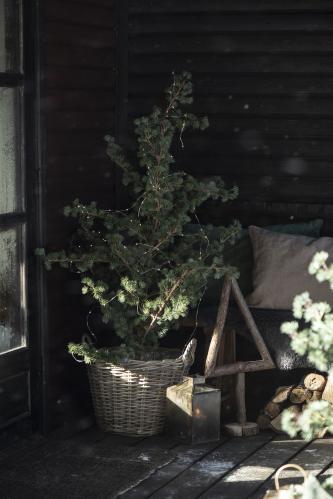 Korg - Krukke - Rattan - Ø38 cm - www.frokenfraken.se