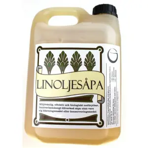 Linoljesåpe - 2,5 liter - www.frokenfraken.se