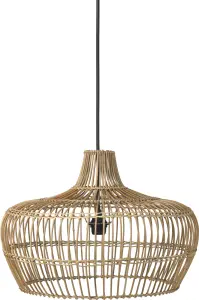 Takskjerm - Kisha - Rattan/Natur - Ø51 cm - www.frokenfraken.se