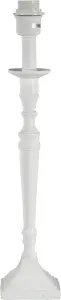 Lampfot - "Salong" - Vit - 53 cm - www.frokenfraken.se