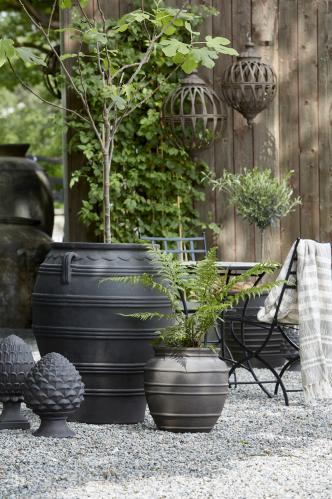 Trædgårdsstol - Stol - 2-pack - Jærn - Svart - 41 x 52 x 88 cm - www.frokenfraken.se