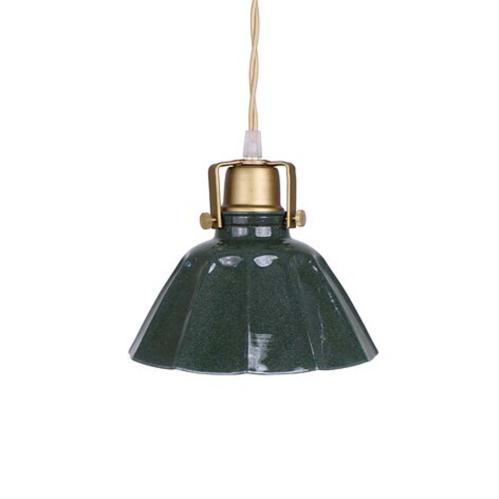 Taklampe Margareta Mørkegrønn - Ø 18 x 15 cm - www.frokenfraken.se
