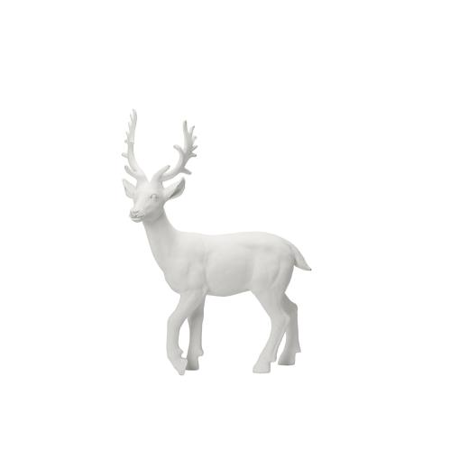 Hjort - Hvit - 56 x 22 x 75 cm - www.frokenfraken.se