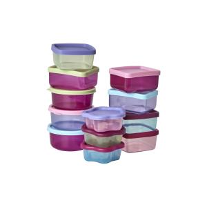 Plastbokser - Mini"- 12stk" - www.frokenfraken.se
