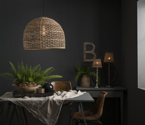 Taklampe - Cebu - Rotting/Natur - Ø46 cm - www.frokenfraken.se