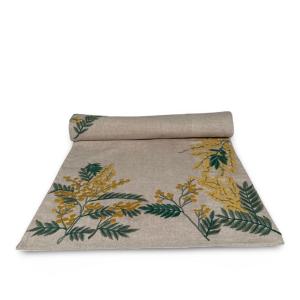 Løper Taxus Gul - 140 x 40 cm - www.frokenfraken.se