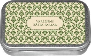 Pastiller - "Verdens beste bestefar" - Appelsin - www.frokenfraken.se