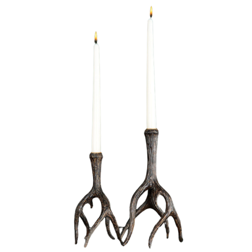 Lysstake - Reinhorn - Brunsvart - 29 cm - 1stk - www.frokenfraken.se
