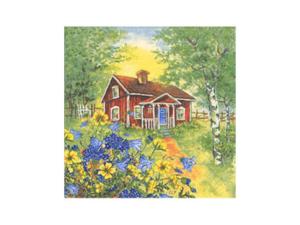 Serviett - Stuga - 33 x 33 cm - www.frokenfraken.se