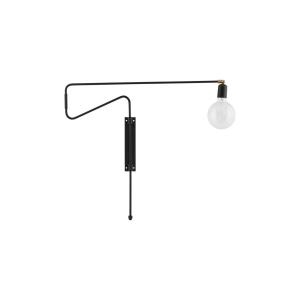 Vegglampe - Swing - Svart - 70 x 5 x 68 cm - www.frokenfraken.se
