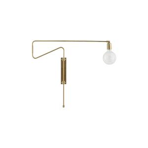Vegglampe - Swing - Messing - 70 cm - www.frokenfraken.se