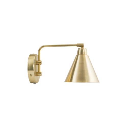 Vegglampe - Game - Messing - 30 x 15,6 cm - www.frokenfraken.se
