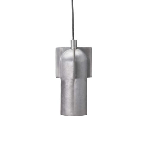Lampe - Akola - Børstet sølv - 23 x 9 cm - www.frokenfraken.se
