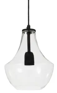 Taklampe - Hamilton - Håndlaget glass - 29 x 20 cm - www.frokenfraken.se