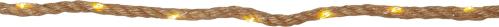 Lyslenke - Jute - 40 LED-lys - 2 m - www.frokenfraken.se