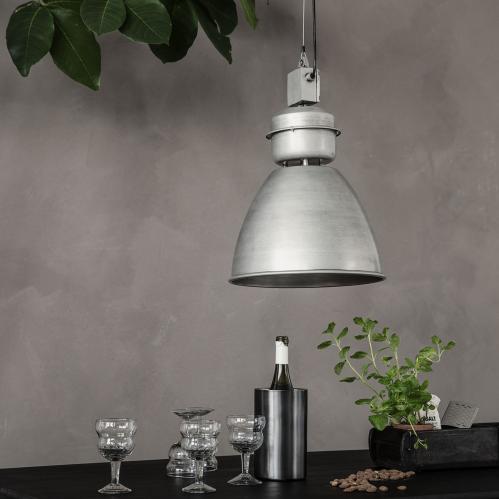 Taklampe - Industriell - Metall - Ø35 cm - www.frokenfraken.se