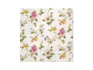 Serviett - Tender Roses - 33 x 33 cm - www.frokenfraken.se