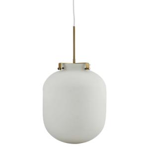 Lampe - Ball - Hvit - 35 x 30 cm - www.frokenfraken.se