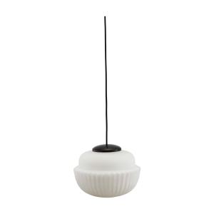 Lampe - Eikenøtt - Hvit - 21.5 x 29 cm - www.frokenfraken.se