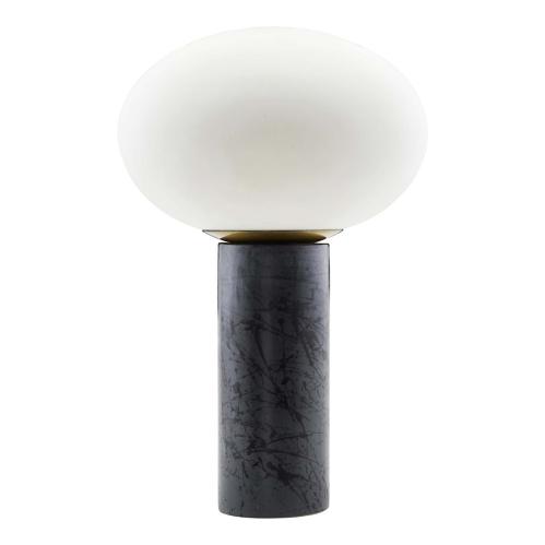 Bordslampe - Opal - Hvit svart - 45 x 30 cm - www.frokenfraken.se