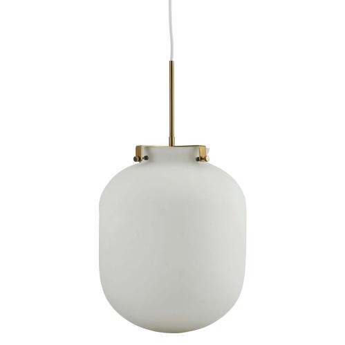 Lampe - Ball - Hvit - 35 x 30 cm - www.frokenfraken.se