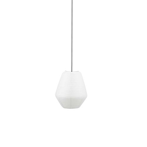 Lampeskjerm - Bidar - Hvit - 42 x 36 cm - www.frokenfraken.se
