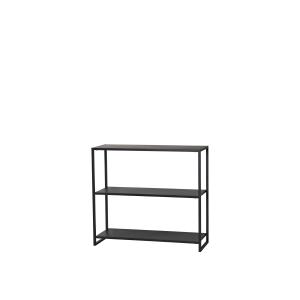 Hylle - Svart - 100 x 35 x 90 cm - www.frokenfraken.se