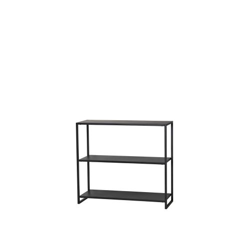 Hylle - Svart - 100 x 35 x 90 cm - www.frokenfraken.se