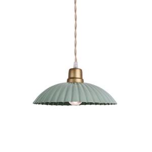 Taklampe Ingrid Grønn Stor - Ø 23,5 x 3,5 cm - www.frokenfraken.se