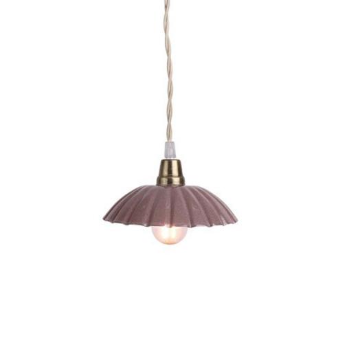 Taklampe Ingrid Rosa Liten - Ø 16,5 x 3,5 cm - www.frokenfraken.se