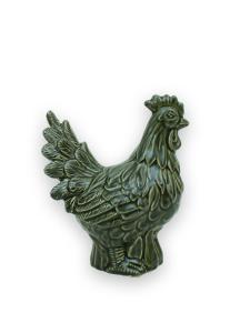 Høne - Agda - Grønn - 14 cm - www.frokenfraken.se