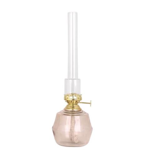 Fotogenlampe - Majken - Medium - Aske Rosa/Messing - Ø10 x 32,5 cm - www.frokenfraken.se