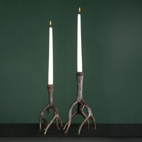 Lysstake - Reinhorn - Brunsvart - 29 cm - 1stk - www.frokenfraken.se