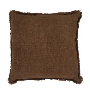 Putetrekk - DANNY - KAKAO - 45 X 45 CM - www.frokenfraken.se