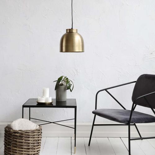 Lampe - Bolle - Messing - 23 x 21,5 cm - www.frokenfraken.se