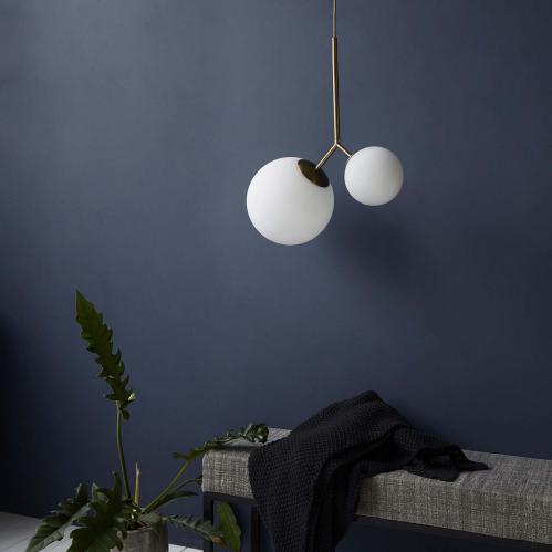 Lampe - Twice - Hvit - 70 x 47 cm - www.frokenfraken.se