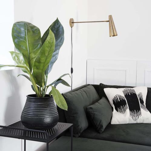 Vegglampe - Presis - Messing - 47 cm - www.frokenfraken.se
