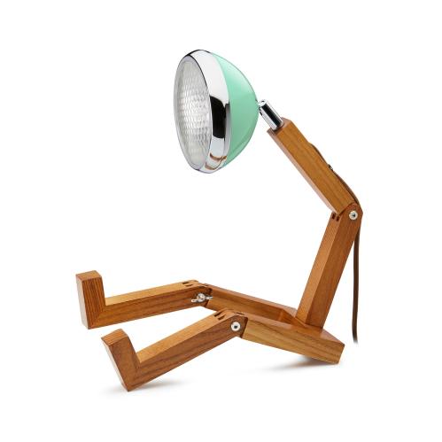 Bordslampe - Mr. Wattson - Mintgrønn - www.frokenfraken.se