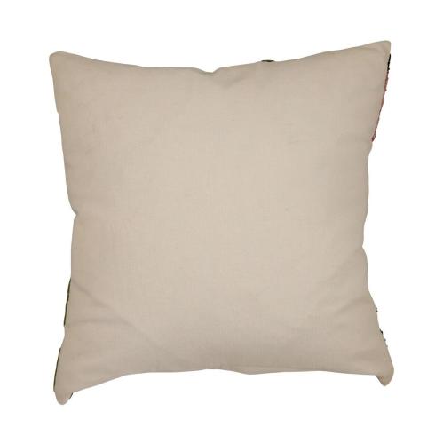 Kuddetrekk Vallmo Brodert Grønn - Multi - L45 x B45 cm - www.frokenfraken.se