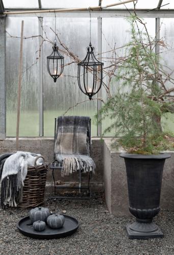 Trædgårdsstol - Stol - 2-pack - Jærn - Svart - 41 x 52 x 88 cm - www.frokenfraken.se