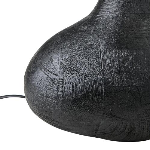 Lampfot - Svart - 23 x 18 x 60 cm - www.frokenfraken.se