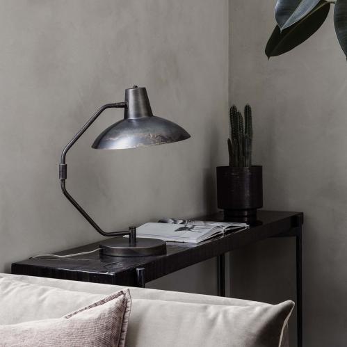 Bordslampe - House Doctor - Antikk brun - 48 x 31 cm - www.frokenfraken.se