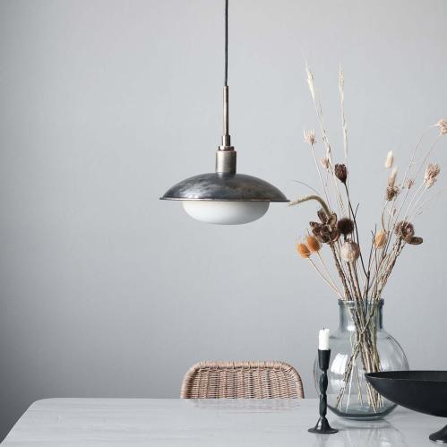 Lampe - Boston - Antikk brun - 7 x 32 cm - www.frokenfraken.se