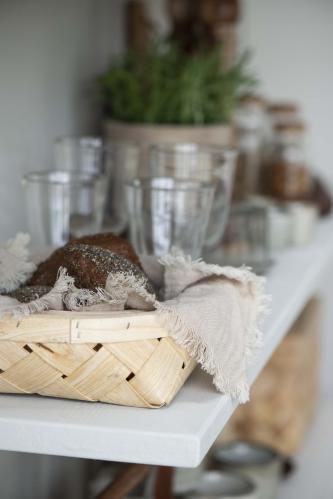 Spånbrødkurv - Ø22 X 6,5 CM - www.frokenfraken.se