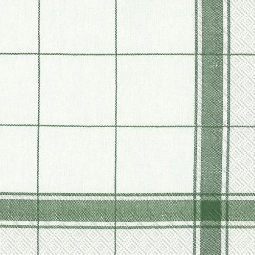 Servietter - Country Living Grønn - 20 st/33 x 33 cm - www.frokenfraken.se